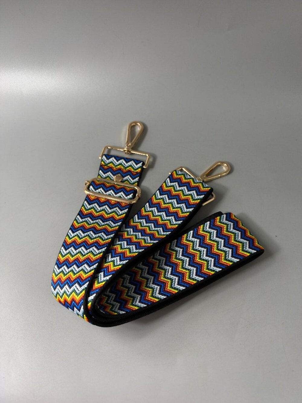 New Pom Pom London Strap Multi Zig Zag